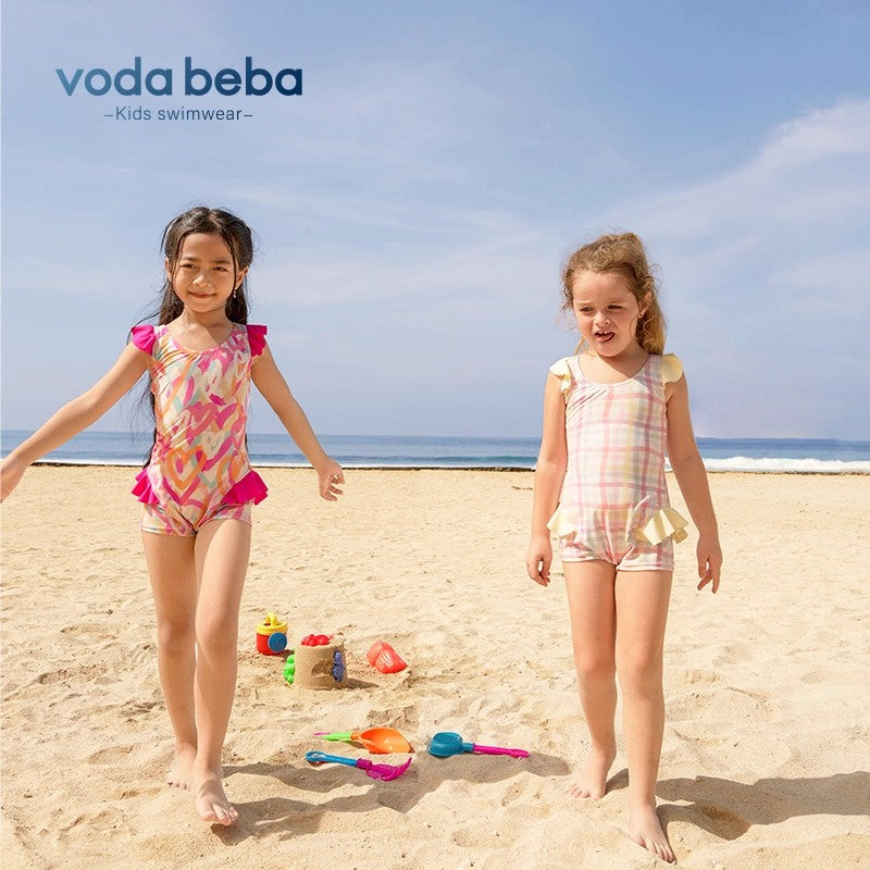 Sleeveless One-piece Swimsuit