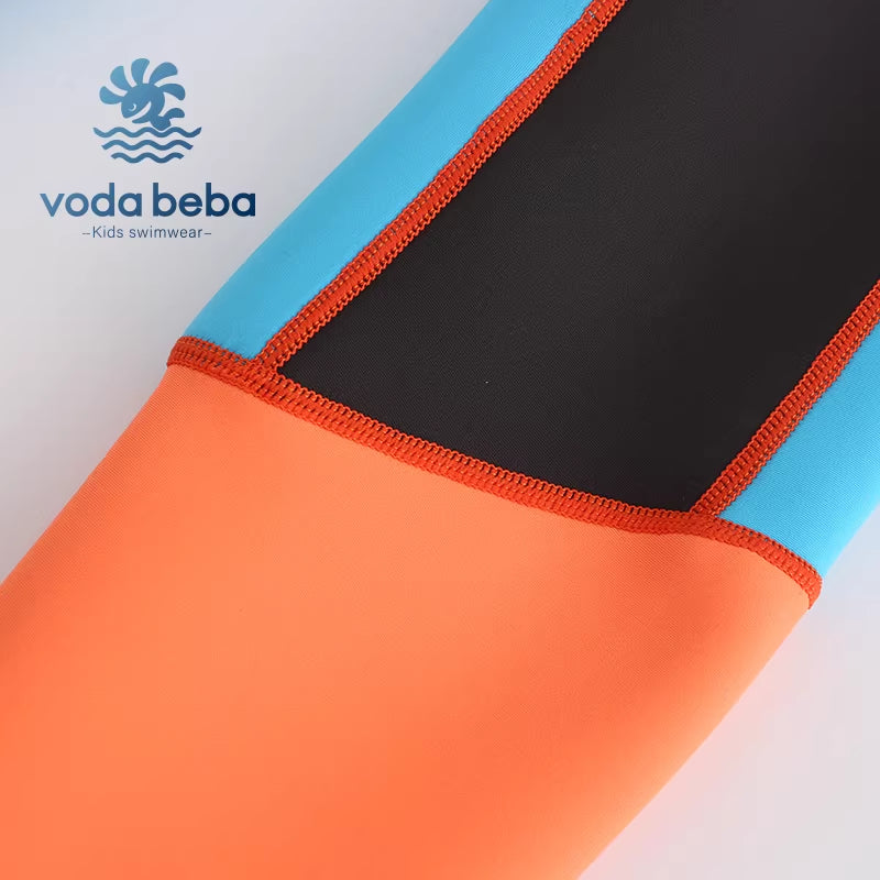 Children's 2mm thick neoprene diving and swimming suit