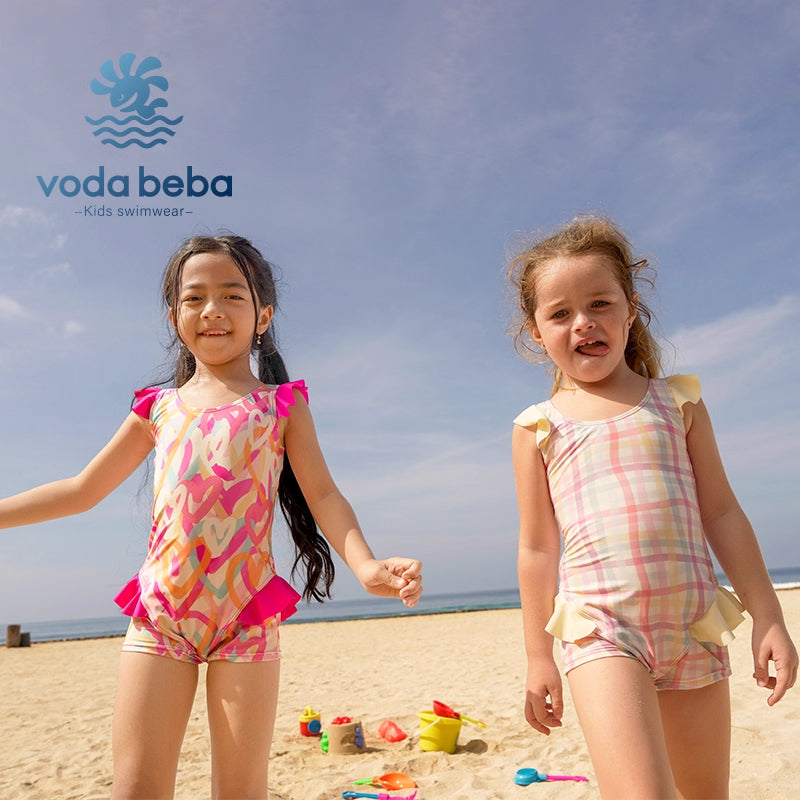 Sleeveless One-piece Swimsuit