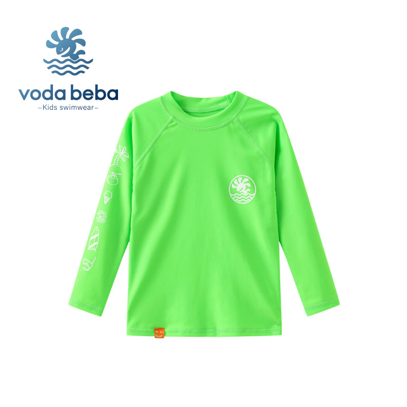 Bright Colour Long Sleeve Rash Vest