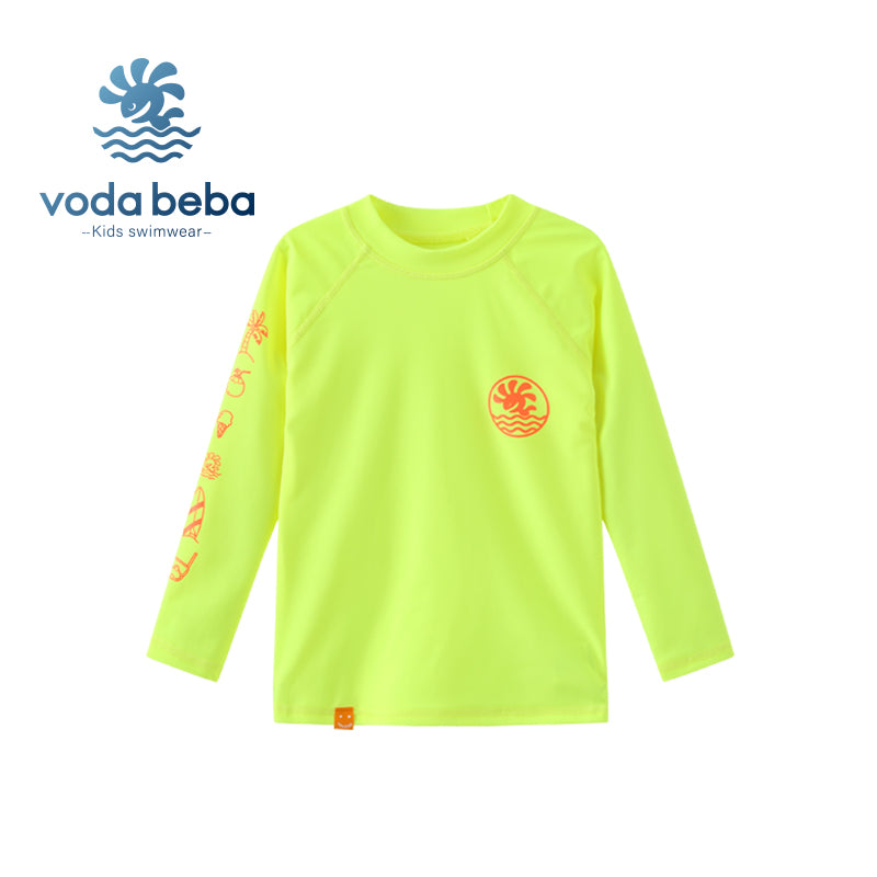 Bright Colour Long Sleeve Rash Vest