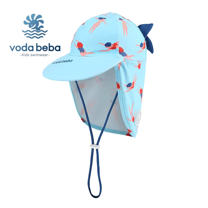 Girls Swim Hat/Sun protection Hat(1-12Yrs)
