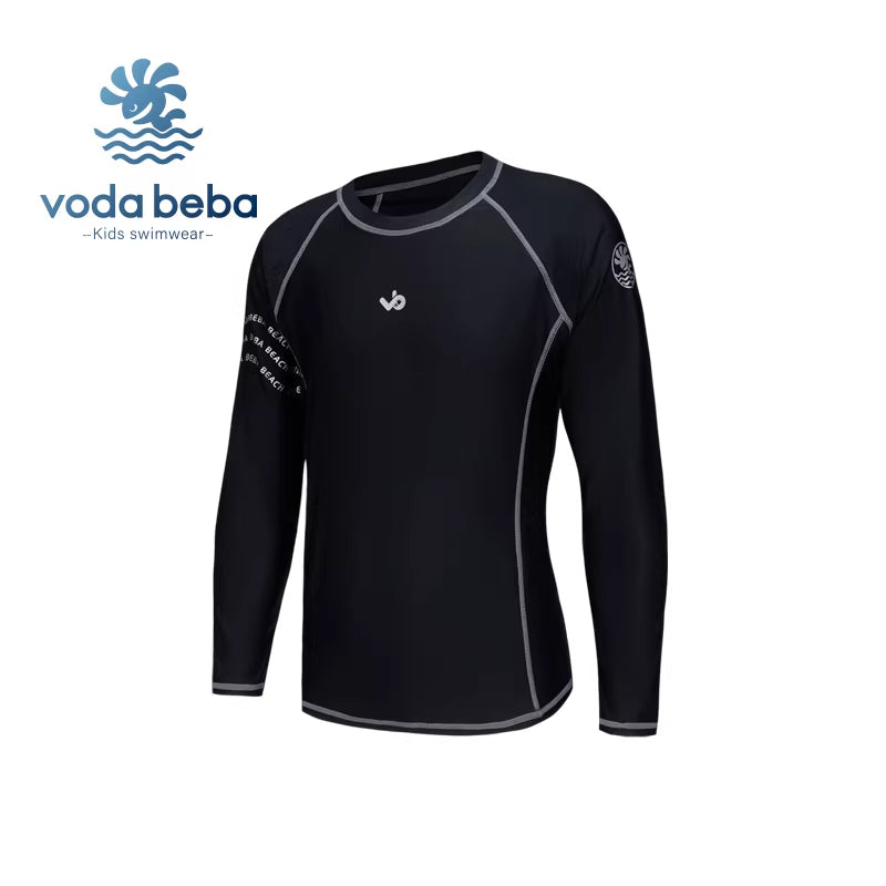 Men's sunscreen long-sleeved swimsuit and swimming trunks