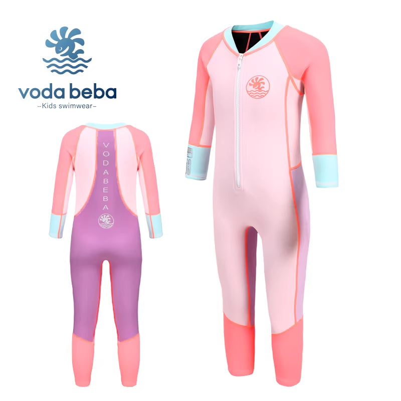 Children's 2mm thick neoprene diving and swimming suit