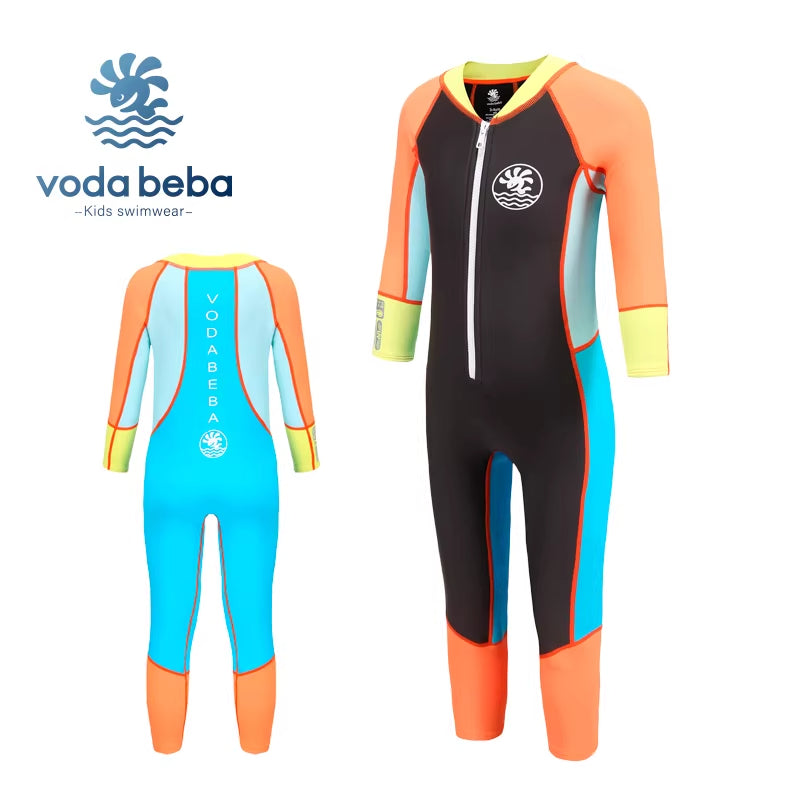 Children's 2mm thick neoprene diving and swimming suit